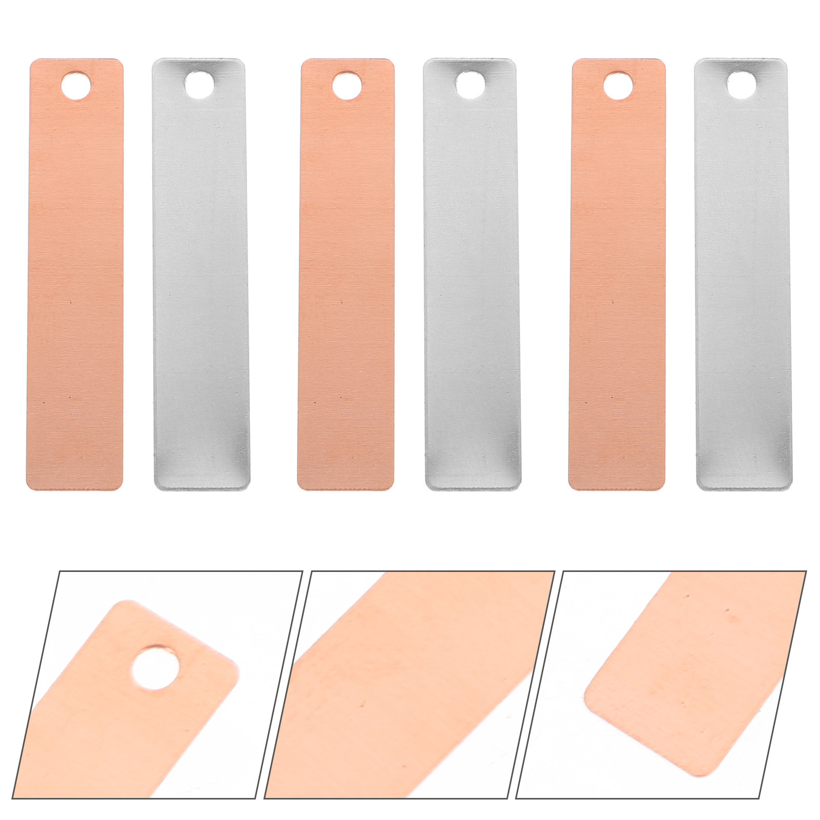 Science Experiment - Koperen plaat zinkstrips 6 sets anodeplaten