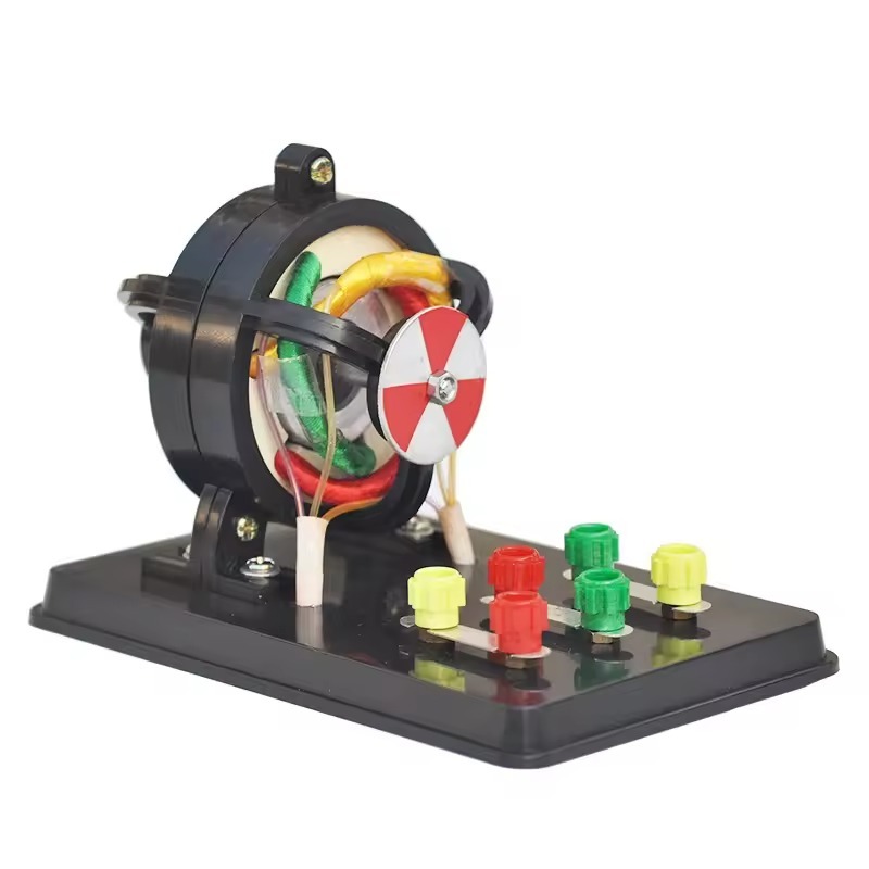 Science Experiment - Driefasige inductiemotor model J2422, lesmateriaal voor