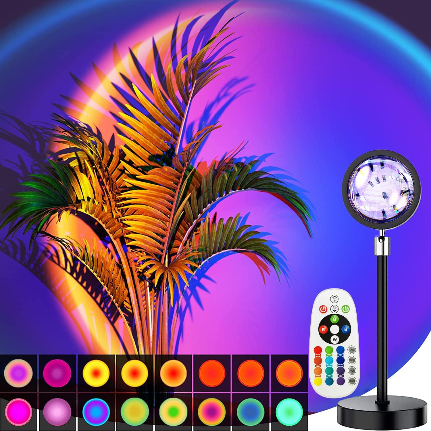 Planetarium Projector Home - Smart Bluetooth USB Zonsondergang Projector Lamp