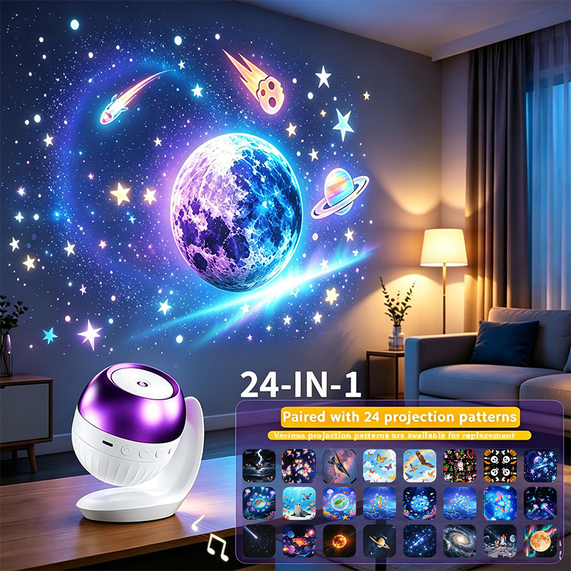 Planetarium Projector Home - 24-in-1 HD Galaxy Sterren- & Oceaanprojector