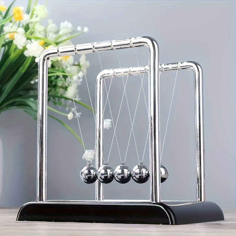 Newton Cradle Large - Klassieke Newtons Cradle Metal Desktop Ornament