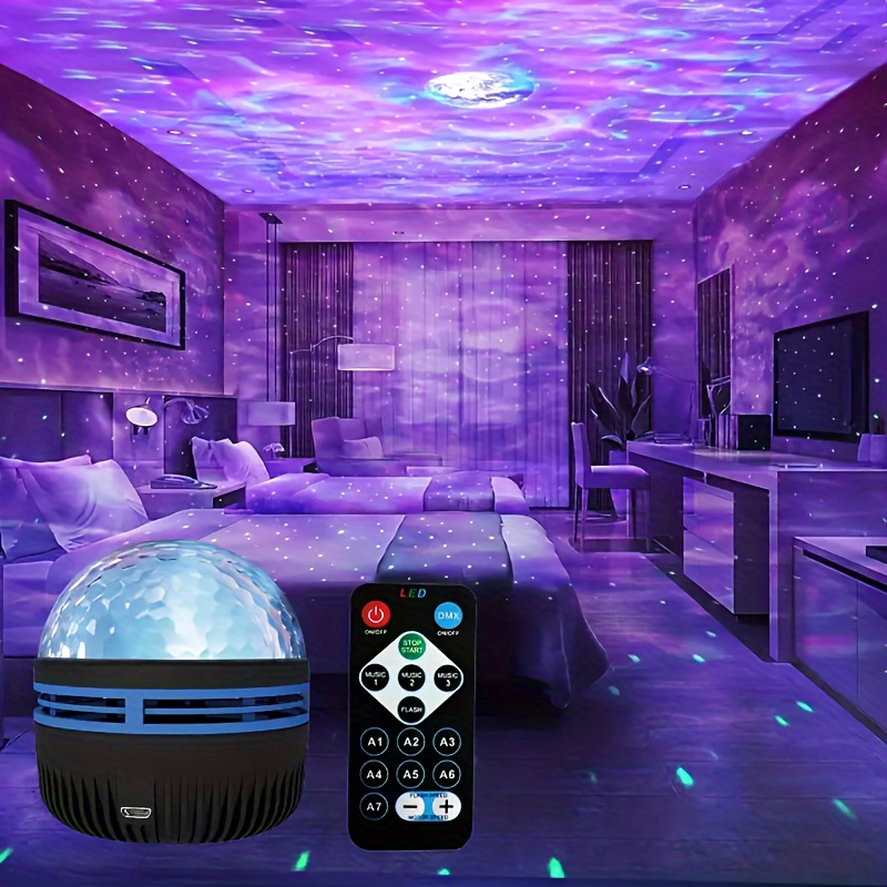 Planetarium Projector Home - Galaxy Sterrenhemel Projectorlamp USB Afstandsbediening Roterend