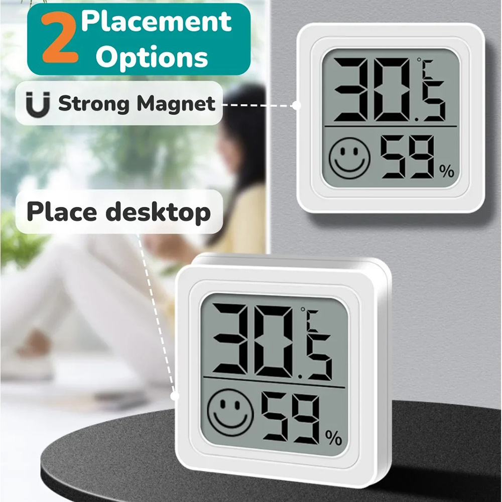 Draagbare LCD digitale thermom - Weather Station Indoor recensie en prijs