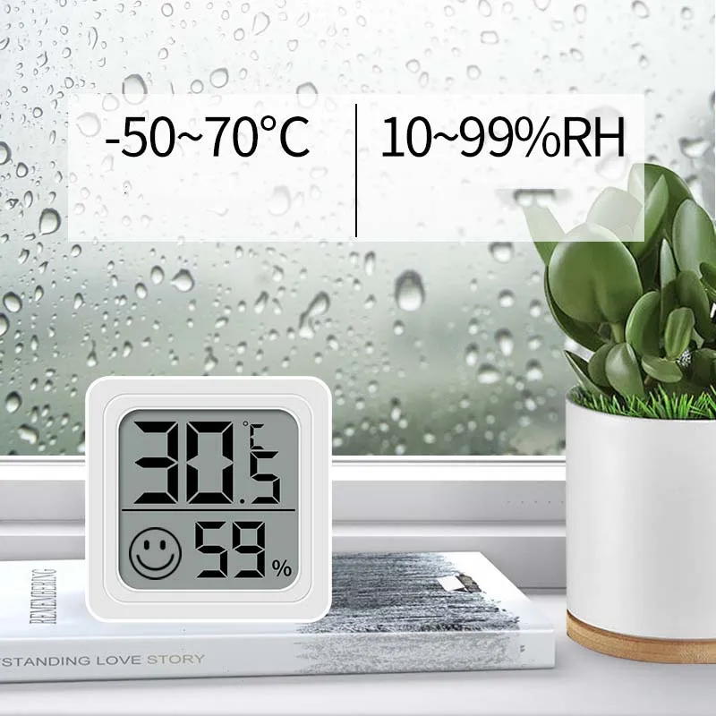 Mini LCD digitale thermometer  - Weather Station Indoor recensie en prijs