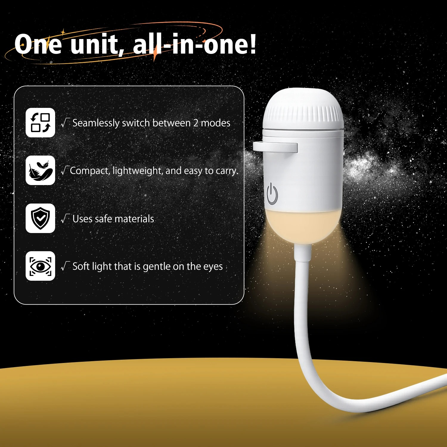 2-in-1 USB Mini Galaxy Sterren - Planetarium Projector Home recensie en prijs