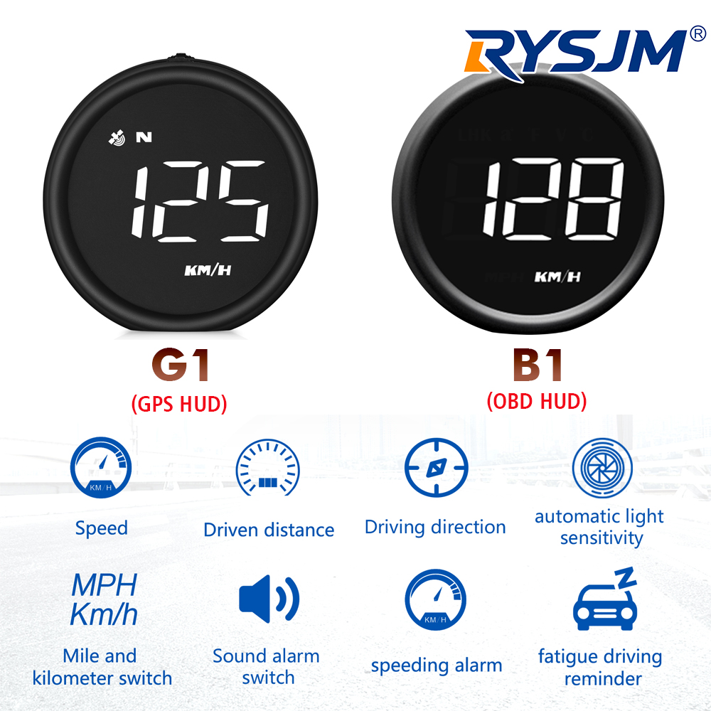 G1 GPS HUD & B1 OBD2 Boordcomp - Anemometer Wind Speed recensie en prijs