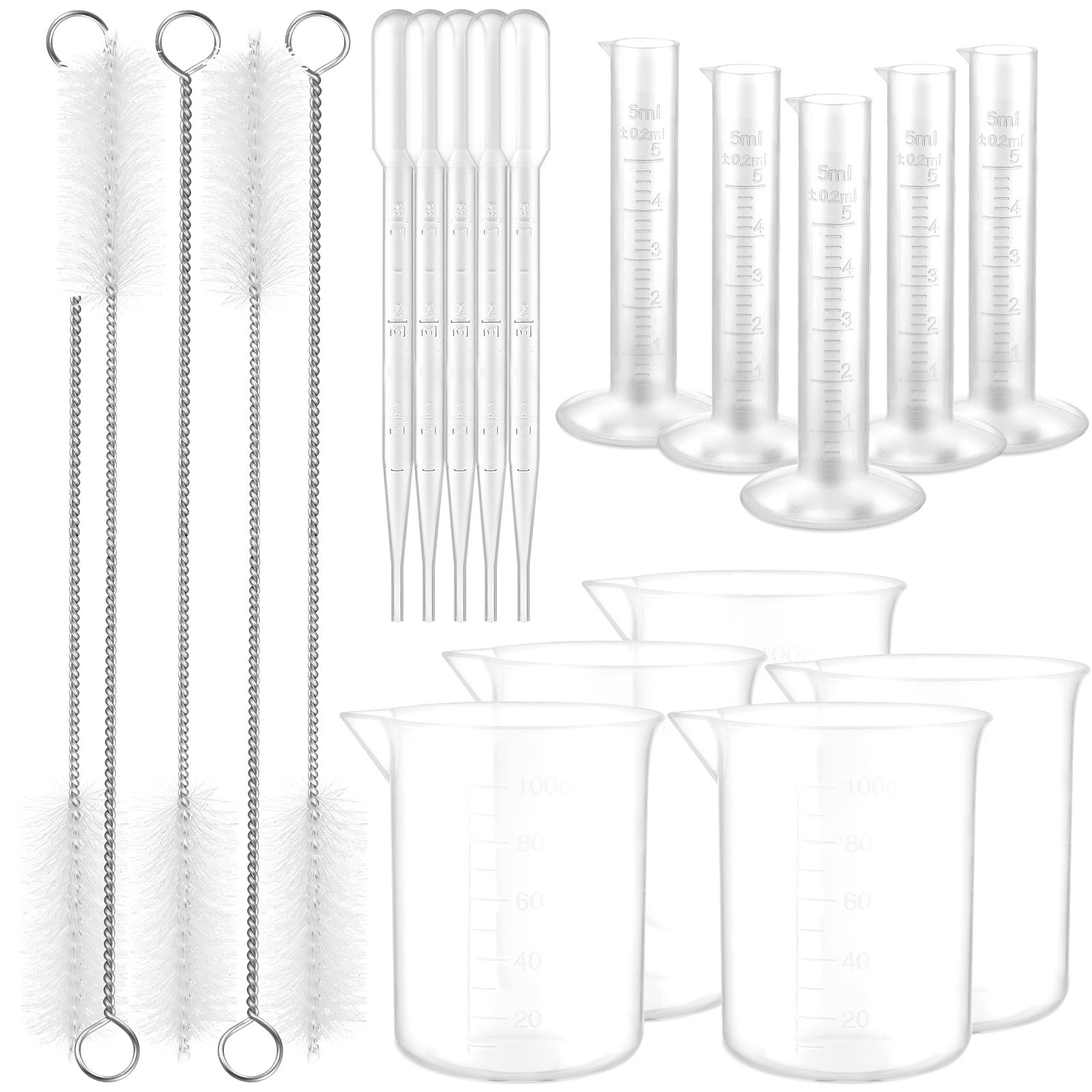 1 set plastic metrische cilind - Science Experiment recensie en prijs