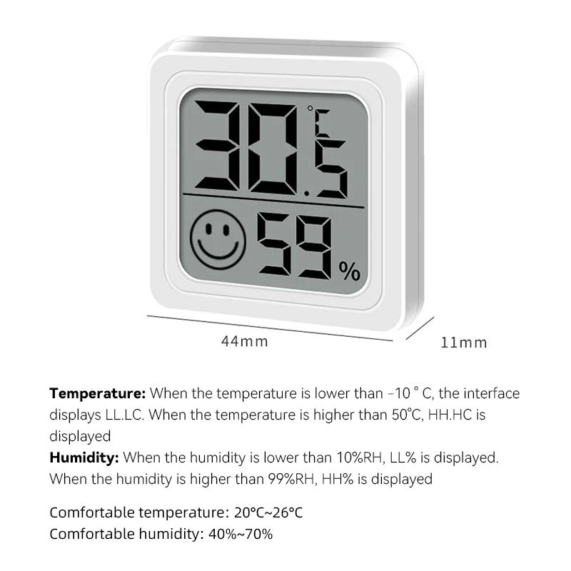 2025 Nieuwe Mini LCD Digitale  - Weather Station Indoor recensie en prijs