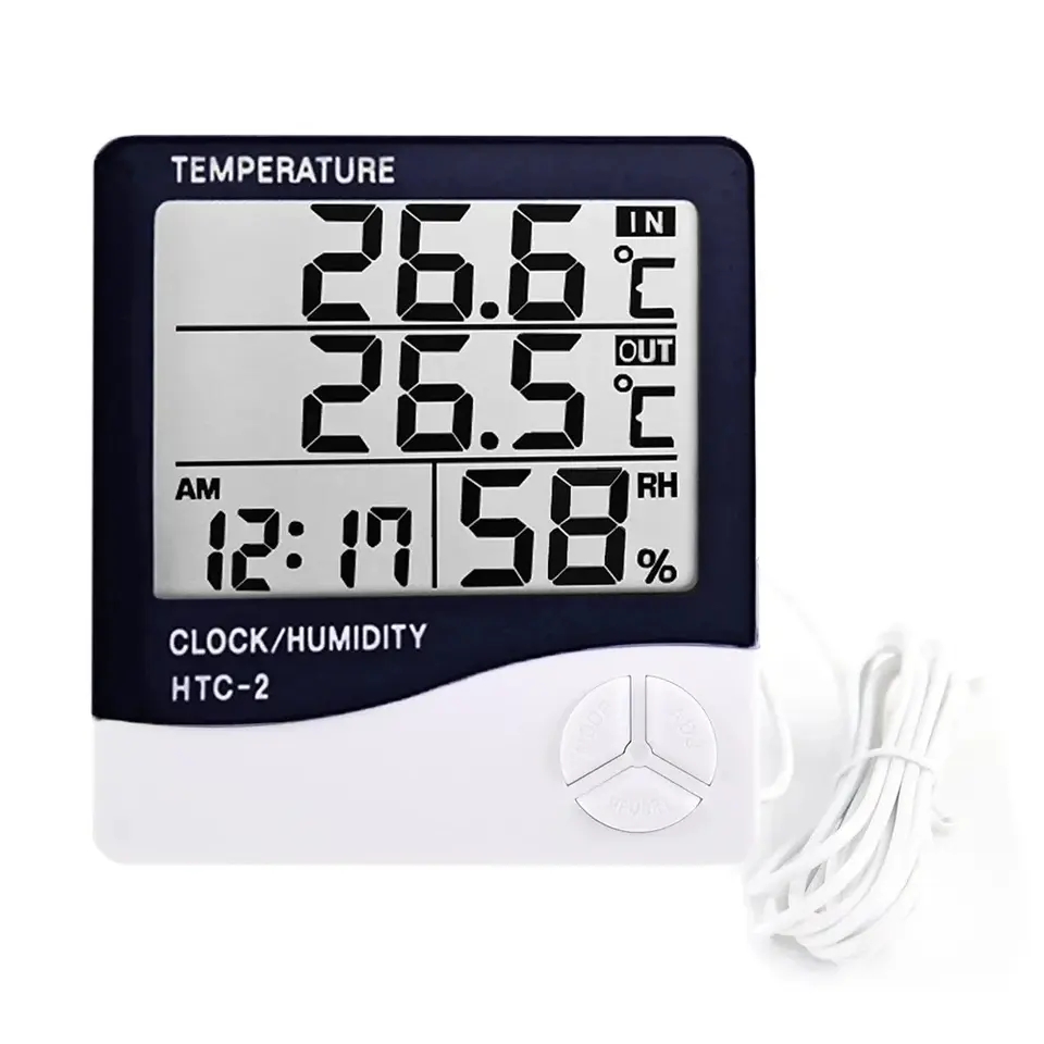 Indoor LCD digitale thermomete - Weather Station Indoor recensie en prijs