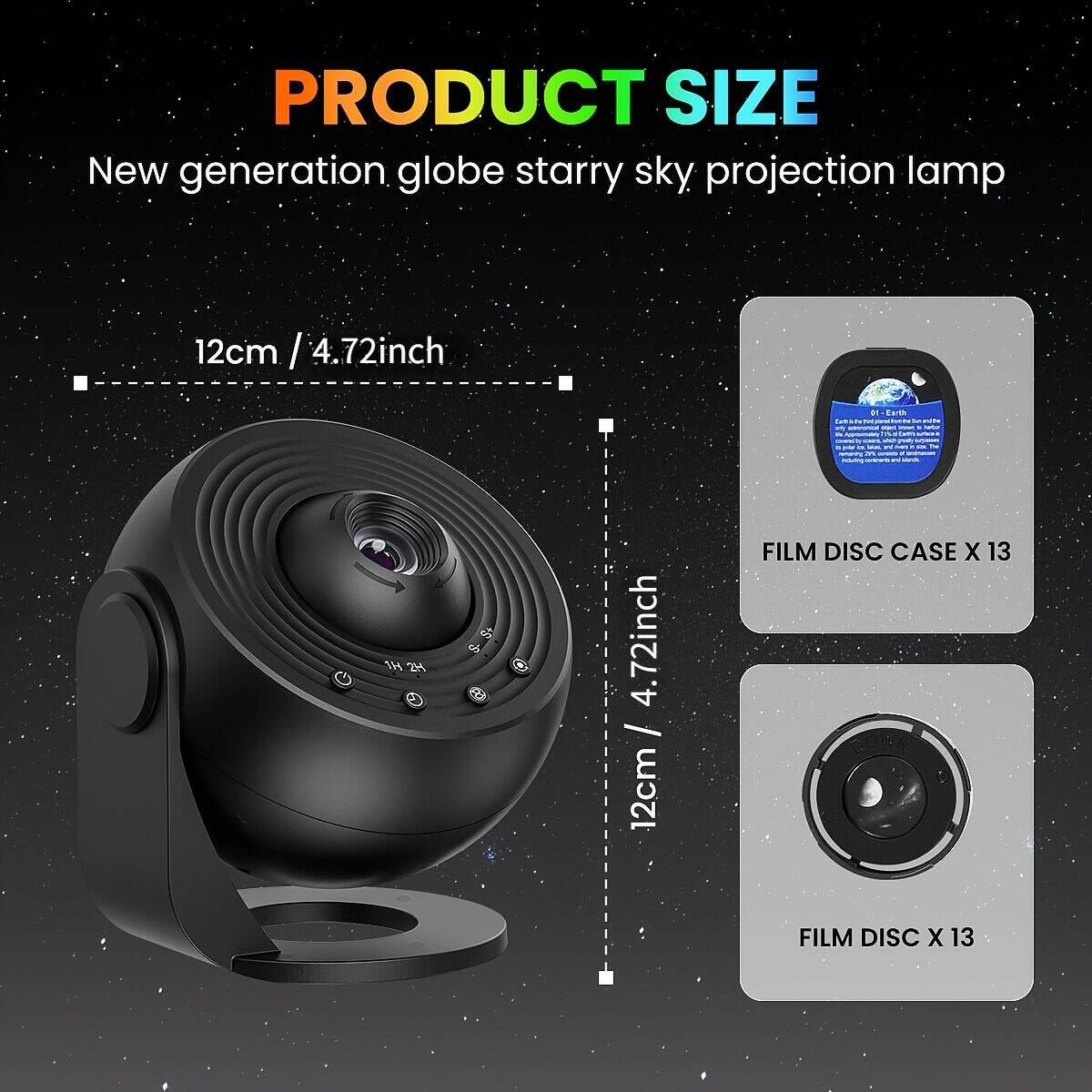 Upgrade 13 in 1 Sterrenhemel 4 - Planetarium Projector Home recensie en prijs