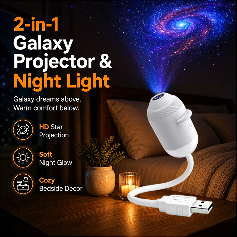 TINSOL USB Sterrenhemelproject - Planetarium Projector Home recensie en prijs