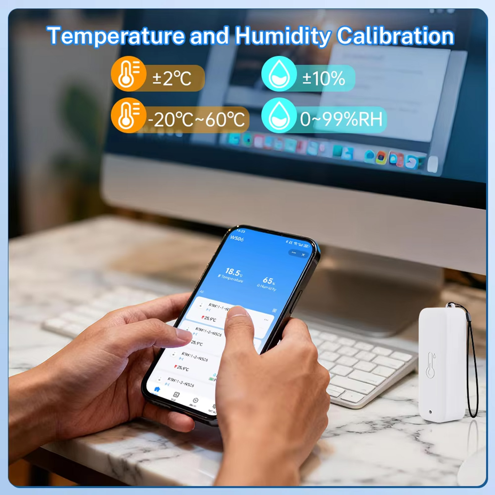 Tuya WiFi+RF433 Weerstation, S - Weather Station Indoor recensie en prijs