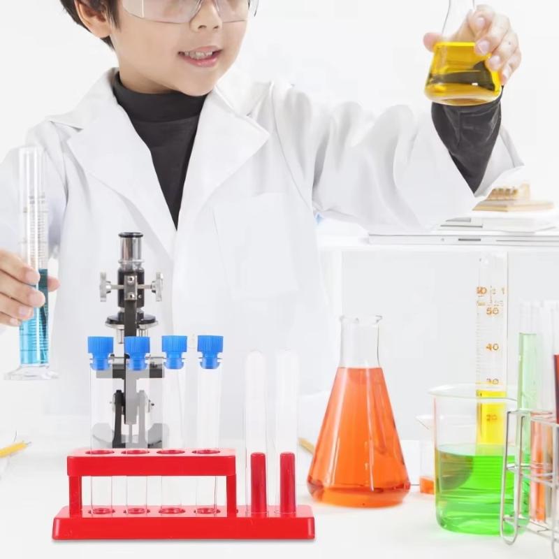 Plastic reageerbuishouderrek V - Science Experiment recensie en prijs
