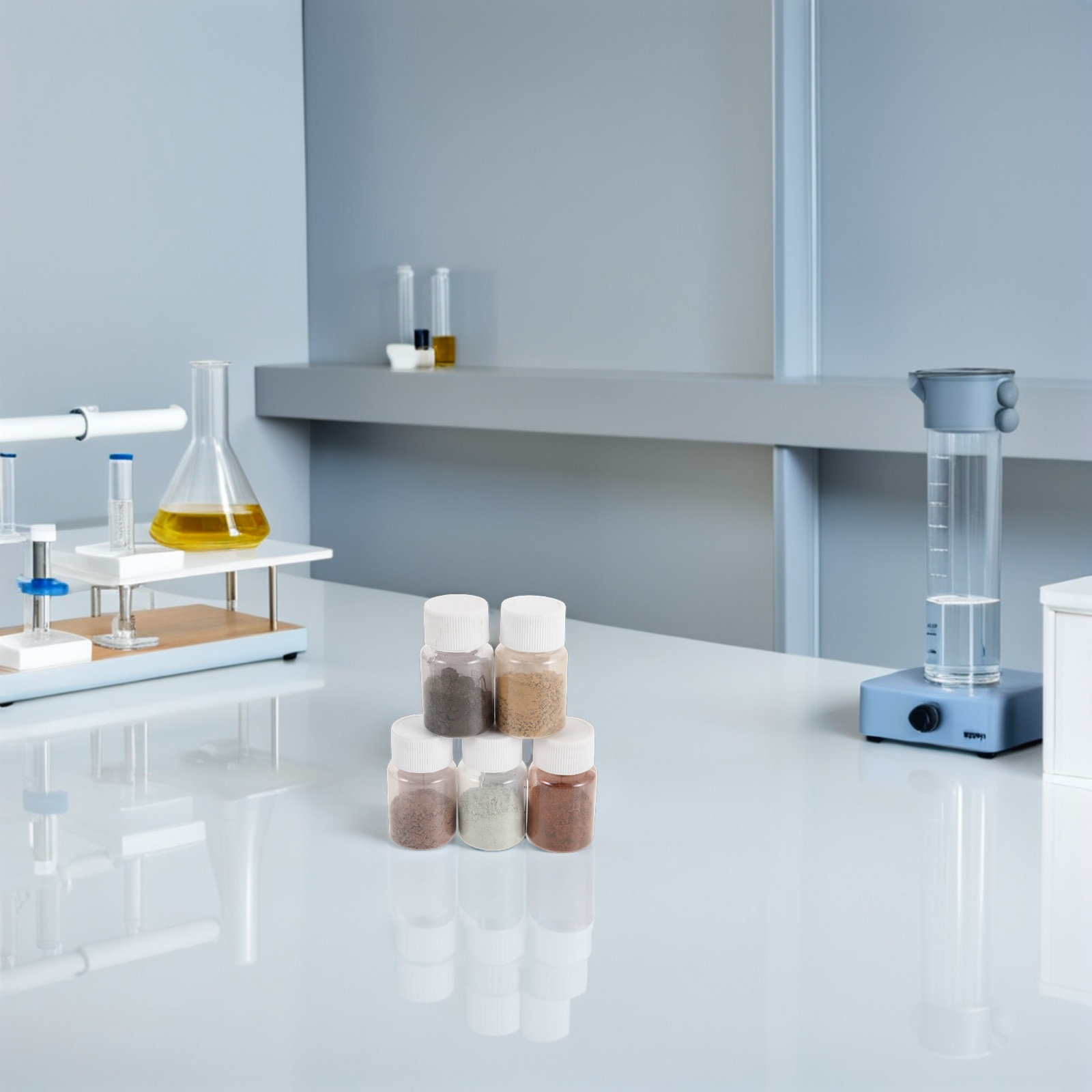 20 flesjes vijfkleurige labora - Science Experiment recensie en prijs