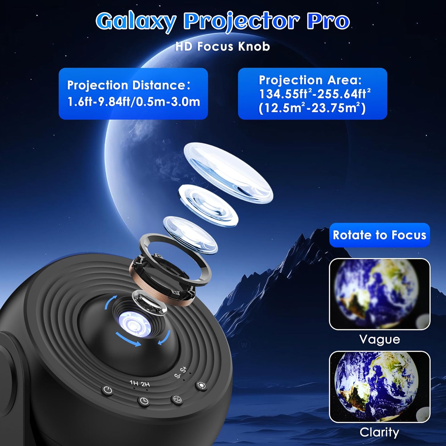 Sterrenprojector Galaxy Pro Na - Planetarium Projector Home recensie en prijs