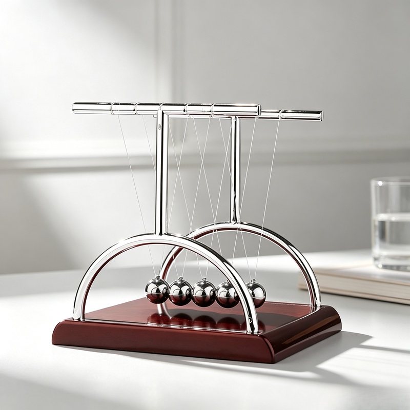 Newton Cradle Balance Steel Ba - Newton Cradle Large recensie en prijs